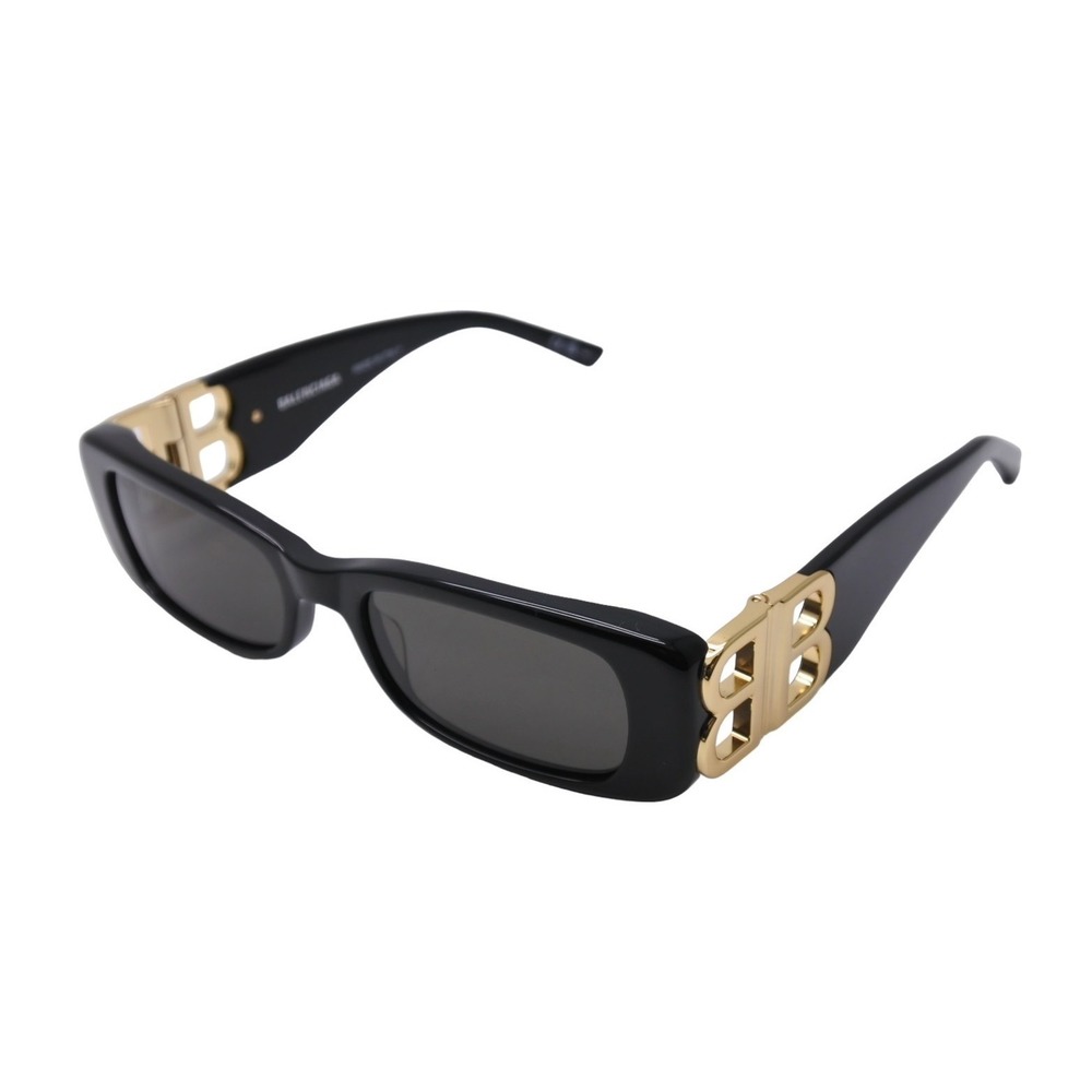 Balenciaga Bb Sunglasses Rectangular Frame Black - image 6